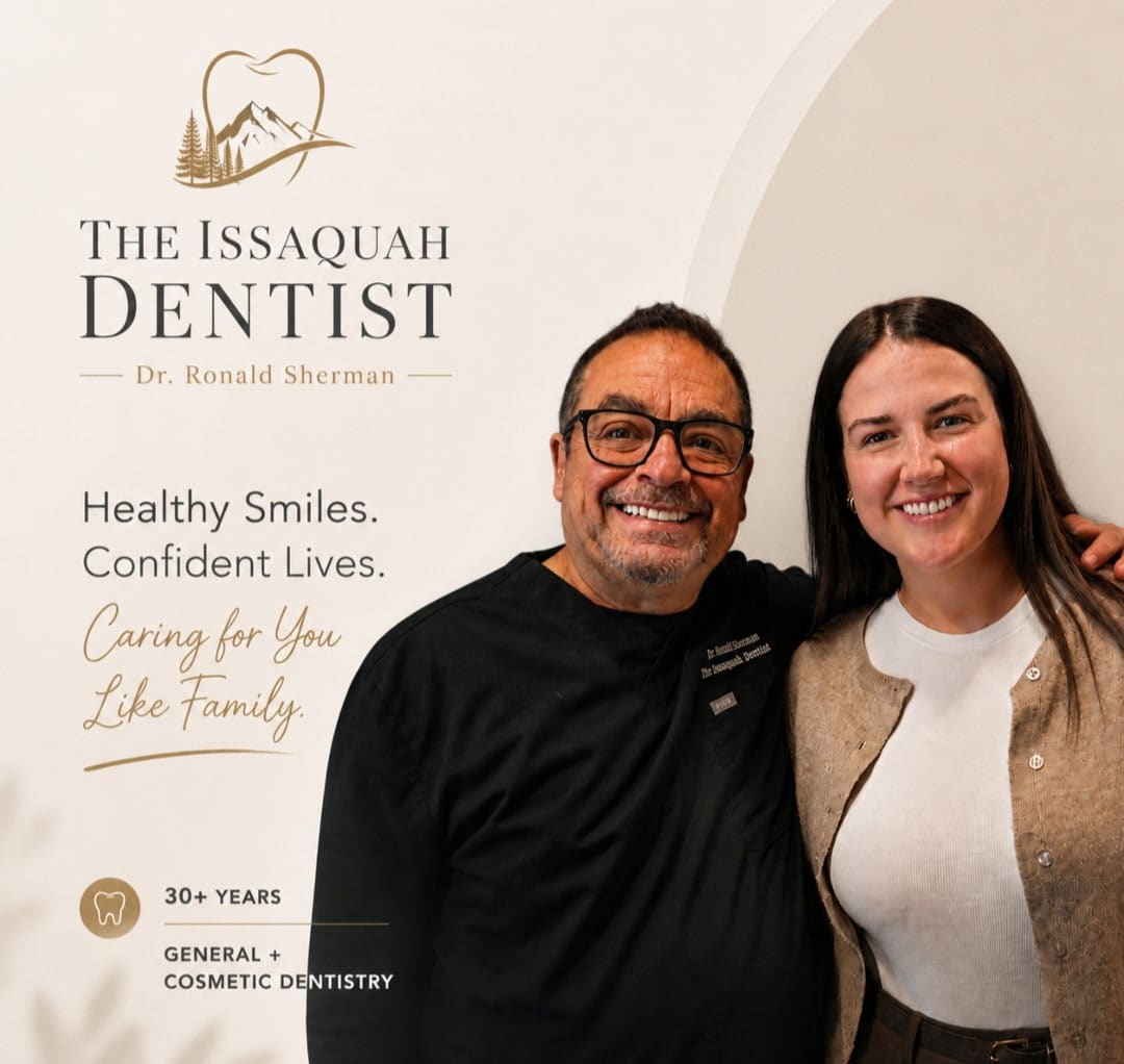 Dr. Ron Sherman with a happy patient - modern care, real relationships